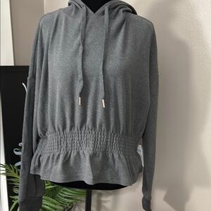 Jason Wu NWT Gray Women's Hoodie Top SIZE MEDIUM